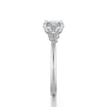 Pierścionek owalny diament białe złoto 0.60 ct. SBPZ_053